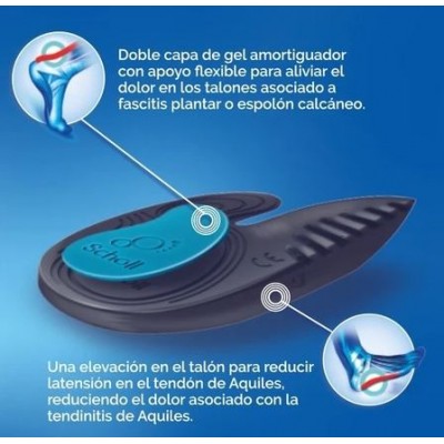 Comprar PLANTILLAS TALON Y TOBILLO SCHOLL IN-BALANCE TALLA L 1 PAR al mejor precio en NuestraFarma, tu farmacia online