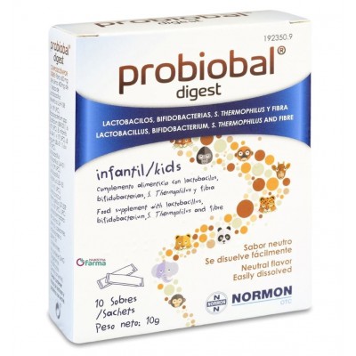 Comprar PROBIOBAL DIGEST INFANTIL 10 SOBRES al mejor precio en NuestraFarma, tu farmacia online