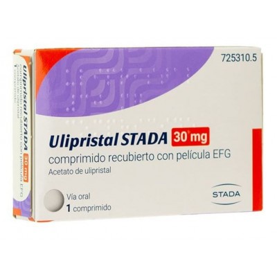 Comprar ULIPRISTAL STADA EFG 30 MG 1 COMPRIMIDO RECUBIERTO al mejor precio en NuestraFarma, tu farmacia online