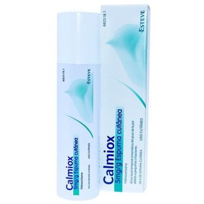 Comprar CALMIOX 5 MG/G ESPUMA CUTANEA 1 ENVASE A PRESION 50 G al mejor precio en NuestraFarma, tu farmacia online