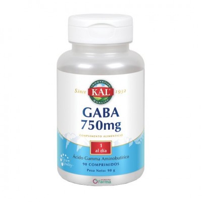 Comprar KAL GABA 750 MG 90 COMPRIMIDOS al mejor precio en NuestraFarma, tu farmacia online