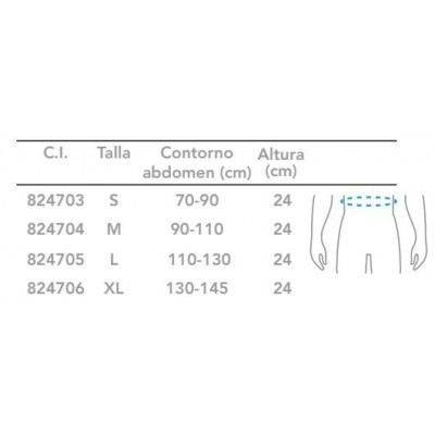 Comprar PRIMSPINE FAJA 3 BANDAS TALLA L al mejor precio en NuestraFarma, tu farmacia online