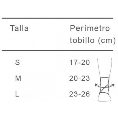 Comprar TOBILLERA ELASTICA PRIM AQTIVO SPORT CON ALMOHADILLAS MALEOLARES P705 TALLA M al mejor precio en NuestraFarma, tu farmacia online