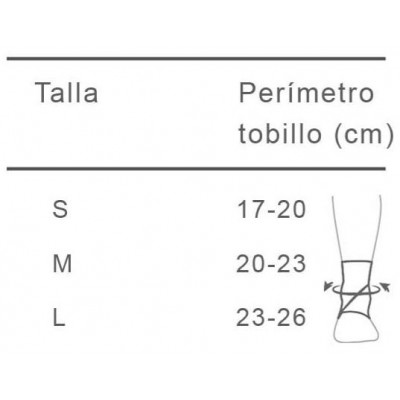 Comprar TOBILLERA ELASTICA PRIM AQTIVO SKIN CON ALMOHADILLAS MALEOLARES P705BG TALLA L al mejor precio en NuestraFarma, tu farmacia online