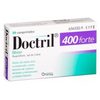 DOCTRIL FORTE 400 MG 20 COMPRIMIDOS RECUBIERTOS