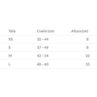 Comprar COLLARIN BLANDO RECTO PRIM TALLA S REF CC19 S 1 UNIDAD al mejor precio en NuestraFarma, tu farmacia online