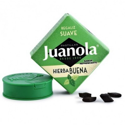 Comprar JUANOLA PASTILLAS HIERBABUENA 5.4 G al mejor precio en NuestraFarma, tu farmacia online