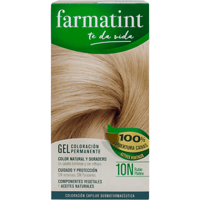 Comprar FARMATINT 10N TONO RUBIO PLATINO 135 ML al mejor precio en NuestraFarma, tu farmacia online