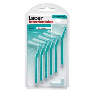 Comprar LACER CEPILLO INTERDENTAL ANGULAR EXTRAFINO 10 UNIDADES al mejor precio en NuestraFarma, tu farmacia online