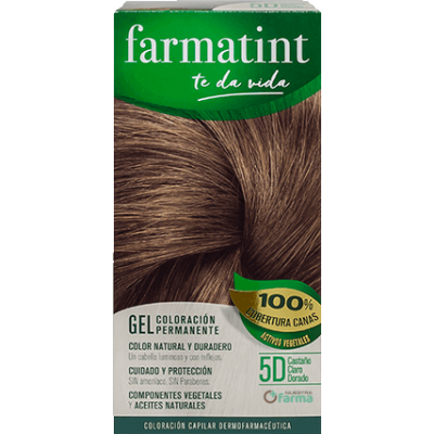 Comprar FARMATINT 5D TONO CASTAÑO CLARO DORADO 135 ML al mejor precio en NuestraFarma, tu farmacia online