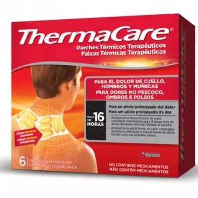 Comprar THERMACARE CUELLO HOMBRO 6 PARCHES al mejor precio en NuestraFarma, tu farmacia online