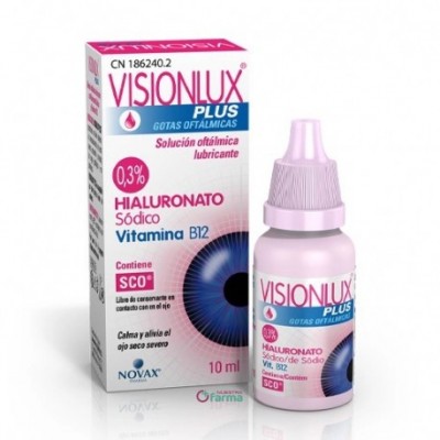 Comprar VISIONLUX PLUS GOTAS OFTALMICAS 10 ML al mejor precio en NuestraFarma, tu farmacia online