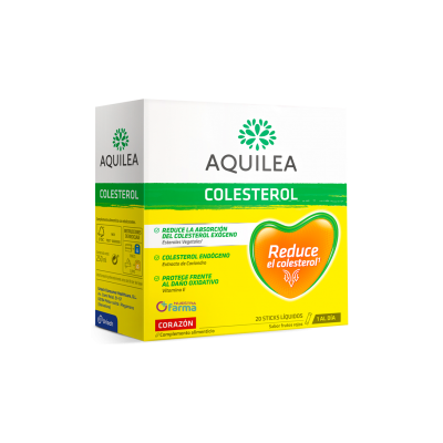 Comprar AQUILEA COLESTEROL 20 STICKS LIQUIDOS al mejor precio en NuestraFarma, tu farmacia online