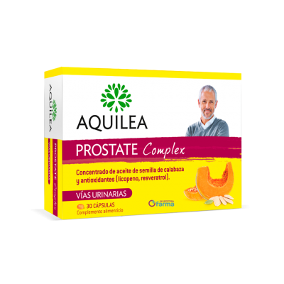 Comprar AQUILEA PROSTATE COMPLEX 30 CAPSULAS al mejor precio en NuestraFarma, tu farmacia online