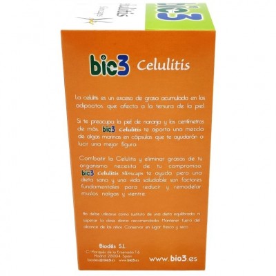 Comprar BIE3 CELULITIS 80 CAPSULAS al mejor precio en NuestraFarma, tu farmacia online