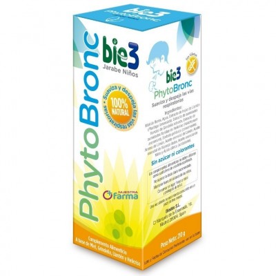 Comprar BIE3 PHYTOBRONC NIÑOS 150 ML al mejor precio en NuestraFarma, tu farmacia online