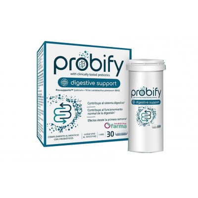 Comprar PROBIFY DIGESTIVE SUPPORT 30 CAPSULAS al mejor precio en NuestraFarma, tu farmacia online