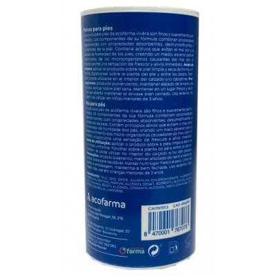 Comprar ACOFARMA NESIRA POLVOS PARA PIES 100 G al mejor precio en NuestraFarma, tu farmacia online