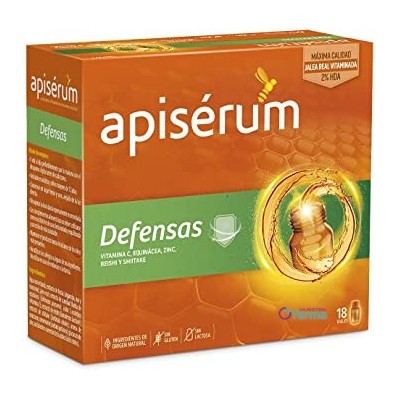 Comprar APISERUM DEFENSAS 18 VIALES al mejor precio en NuestraFarma, tu farmacia online