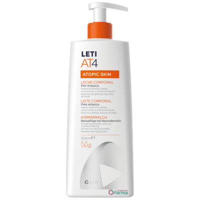 Comprar LETIAT4 LECHE CORPORAL 500 ML al mejor precio en NuestraFarma, tu farmacia online