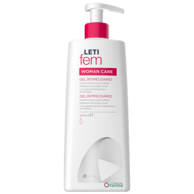 Comprar LETIFEM WOMAN GEL INTIMO 500 ML al mejor precio en NuestraFarma, tu farmacia online