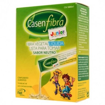 Comprar CASENFIBRA JUNIOR FIBRA VEGETAL LIQUIDA 14 SOBRES 5 ML al mejor precio en NuestraFarma, tu farmacia online