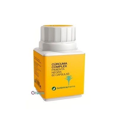 Comprar BOTANICAPHARMA CURCUMA COMPLEX 60 CAPSULAS al mejor precio en NuestraFarma, tu farmacia online