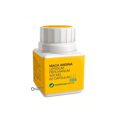 Comprar BOTANICAPHARMA MACA 500 MG 60 CAPSULAS al mejor precio en NuestraFarma, tu farmacia online