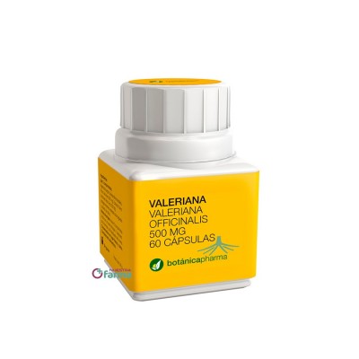 Comprar BOTANICAPHARMA VALERIANA 500 MG 60 CAPSULAS al mejor precio en NuestraFarma, tu farmacia online