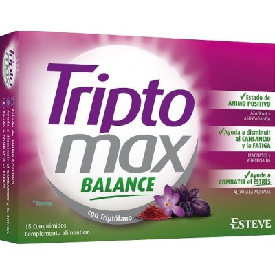 Comprar TRIPTOMAX BALANCE 15 COMPRIMIDOS al mejor precio en NuestraFarma, tu farmacia online