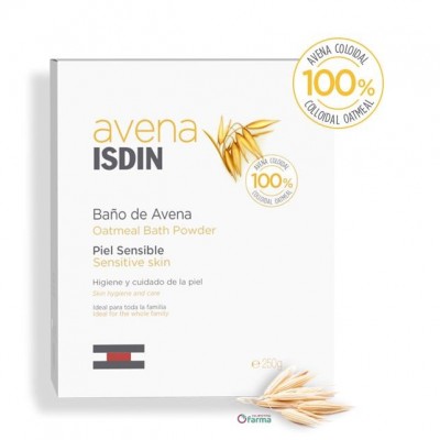 Comprar AVENA ISDIN BAÑO DE AVENA 10 SOBRES 25 G (250 G) al mejor precio en NuestraFarma, tu farmacia online