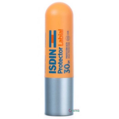 Comprar ISDIN PROTECTOR LABIAL SPF30 4 G al mejor precio en NuestraFarma, tu farmacia online