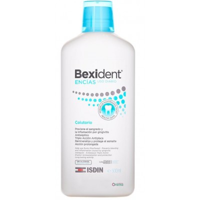 Comprar BEXIDENT ENCIAS COLUTORIO USO DIARIO 500 ML al mejor precio en NuestraFarma, tu farmacia online