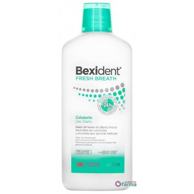 Comprar BEXIDENT FRESH BREATH COLUTORIO 500 ML al mejor precio en NuestraFarma, tu farmacia online