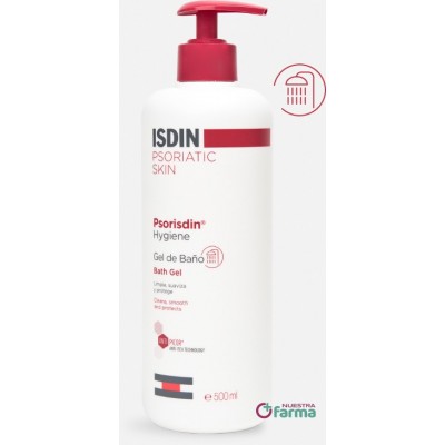 Comprar ISDIN PSORISDIN HYGIENE GEL DE BAÑO 500 ML al mejor precio en NuestraFarma, tu farmacia online