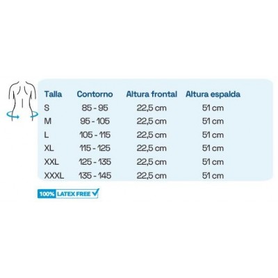 Comprar PRIMSPINE GOLD FAJA DORSOLUMBAR SEMIRRÍGIDA TRIPLE TENSOR PRS646G TALLA M al mejor precio en NuestraFarma, tu farmacia online