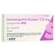 LEVONORGESTREL SANDOZ EFG 1,5 mg 1 COMPRIMIDO