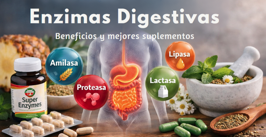 Enzimas digestivas: qué son, para qué sirven y cómo tomarlas correctamente